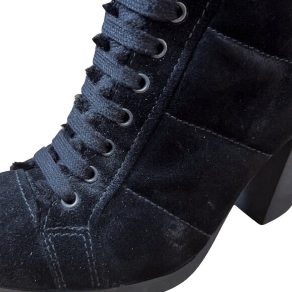 Prada Black Suede Boots | Size 10 - Picture 8 of 12